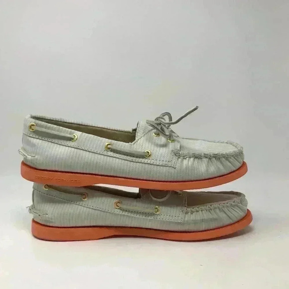 Sperry for J.Crew Top-Slider Boat Women 9 Shoes - Picture 4 of 8
